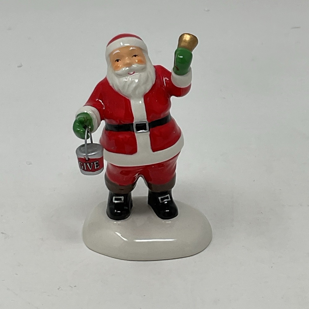 Dept 56 Village Accessories Bell Ringer Santa Christmas 4038802